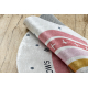 BAMBINO 47810 redondo arco-íris, pontos para crianças antiderrapante - branco / rosa