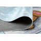 Tapis lavable BAMBINO 43030 Ours en peluche, le pilote pour les enfants antidérapant - bleu / marron