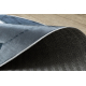 Alfombra lavable BAMBINO 38540 circulo - futbol para niños antideslizante - negro / blanco
