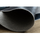 BAMBINO 38540 circle washing carpet Football for children anti-slip - black / white