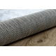 Alfombra lavable BAMBINO 38540 circulo - futbol para niños antideslizante - negro / blanco