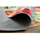 BAMBINO 38480 rund Waschteppich Baukasten für Kinder Anti-Rutsch - grau / gelb