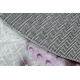 Alfombra lavable BAMBINO 38480 círculo Kit de construcción para niños antideslizante - gris / amarillo
