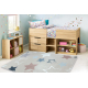 BAMBINO 48130 washing carpet Stars for children anti-slip - beige / grey 