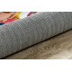 BAMBINO 42810 washing carpet Rocket, planets for children anti-slip - blue / brown 