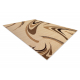Teppich KARAMELL COFFEE cremig 
