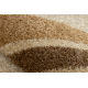 Teppich KARAMELL COFFEE cremig 