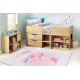 BAMBINO 42830 Waschteppich Ballerina für Kinder Anti-Rutsch - rosa