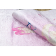 Tapis lavable BAMBINO 42830 Ballerine pour les enfants antidérapant - rose