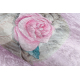 Tapis lavable BAMBINO 42830 Ballerine pour les enfants antidérapant - rose