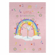 BAMBINO 41870 Waschteppich Ballerina, Regenbogen für Kinder Anti-Rutsch - rosa