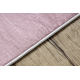 Tapis lavable BAMBINO 41870 Ballerine, arc-en-ciel pour les enfants antidérapant - rose