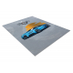 BAMBINO 41730 Tapete Carro, corrida para crianças antiderrapante - cinzento / azul