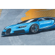 Alfombra lavable BAMBINO 41730 Coche, carrera para niños antideslizante - gris / azul