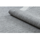 Tapis TIMO 5979 SIZAL extérieur cadre gris clair - PRODUIT DE DEUXIÈME QUALITÉ