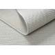 Tapis TIMO 5979 SIZAL extérieur cadre blanc - PRODUIT DE DEUXIÈME QUALITÉ