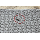 Carpet TIMO 6272 circle SISAL outdoor light grey - SECOND-RATE PRODUCT