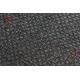 Teppich TIMO 0000 Kreis SISAL draussen schwarz - ZWEITKLASSIGES PRODUKT