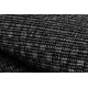 Carpet TIMO 0000 circle SISAL outdoor black - SECOND-RATE PRODUCT