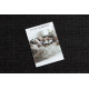 Carpet TIMO 0000 circle SISAL outdoor black - SECOND-RATE PRODUCT