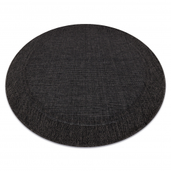 Covor TIMO 5000 cerc sisal exterior negru - SECUNDAR-COTATI PRODUSUL