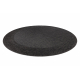 Carpet TIMO 5000 circle SISAL outdoor black - SECOND-RATE PRODUCT