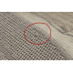 Tapis TIMO 5979 cercle SIZAL extérieur beige - PRODUIT DE DEUXIÈME QUALITÉ