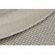 Tapis TIMO 5979 cercle SIZAL extérieur beige - PRODUIT DE DEUXIÈME QUALITÉ