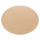 Teppich TIMO 6272 Kreis SISAL draussen dunkelbeige - ZWEITKLASSIGES PRODUKT