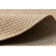 Carpet TIMO 6272 circle SISAL outdoor dark beige - SECOND-RATE PRODUCT