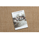 Teppich TIMO 6272 Kreis SISAL draussen dunkelbeige - ZWEITKLASSIGES PRODUKT
