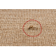 Teppich TIMO 5979 Kreis SISAL draussen dunkelbeige - ZWEITKLASSIGES PRODUKT