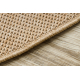 Carpet TIMO 5979 circle SISAL outdoor dark beige - SECOND-RATE PRODUCT