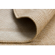 Carpet TIMO 5979 circle SISAL outdoor dark beige - SECOND-RATE PRODUCT