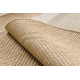 Teppich TIMO 5979 Kreis SISAL draussen dunkelbeige - ZWEITKLASSIGES PRODUKT