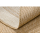 Teppich TIMO 5979 Kreis SISAL draussen dunkelbeige - ZWEITKLASSIGES PRODUKT