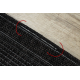 Carpet, runner TIMO 5979 SISAL outdoor frame black - SECOND-RATE PRODUCT