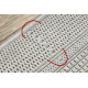 Carpet TIMO 5979 SISAL outdoor frame white - SECOND-RATE PRODUCT