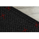 Teppich, Läufer TIMO 0000 SISAL draussen schwarz - ZWEITKLASSIGES PRODUKT