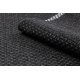Teppich, Läufer TIMO 0000 SISAL draussen schwarz - ZWEITKLASSIGES PRODUKT