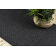 Teppich, Läufer TIMO 0000 SISAL draussen schwarz - ZWEITKLASSIGES PRODUKT