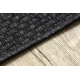 Teppich, Läufer TIMO 0000 SISAL draussen schwarz - ZWEITKLASSIGES PRODUKT