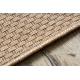Alfombra MIMO 6272 sisal exterior beige obscuro - PRODUCTO DE SEGUNDA CLASE