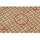 Matta, löpare TIMO 5979 SISAL utomhus mörk beige - ANDRA-KLASSEN PRODUKT