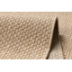 Matta, löpare TIMO 5979 SISAL utomhus mörk beige - ANDRA-KLASSEN PRODUKT