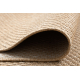 Teppich, Läufer TIMO 5979 SISAL draussen dunkelbeige - ZWEITKLASSIGES PRODUKT