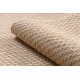 Matta, löpare TIMO 5979 SISAL utomhus mörk beige - ANDRA-KLASSEN PRODUKT
