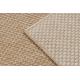 Matta, löpare TIMO 5979 SISAL utomhus mörk beige - ANDRA-KLASSEN PRODUKT