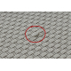 Tapis TIMO 6272 cercle SIZAL extérieur blanc - PRODUIT DE DEUXIÈME QUALITÉ
