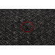 Teppich TIMO 0000 Kreis SISAL draussen schwarz - ZWEITKLASSIGES PRODUKT